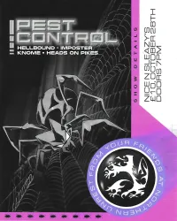 flyer for Pest Control