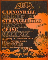 flyer for Cannonball